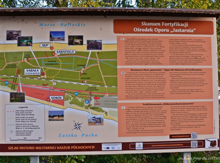 Skansen Fortyfikacji Ośrodek Oporu Jastarnia 