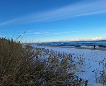 Jastarnia &ndash; zimowa plaża na P&oacute;łwyspie Helskim